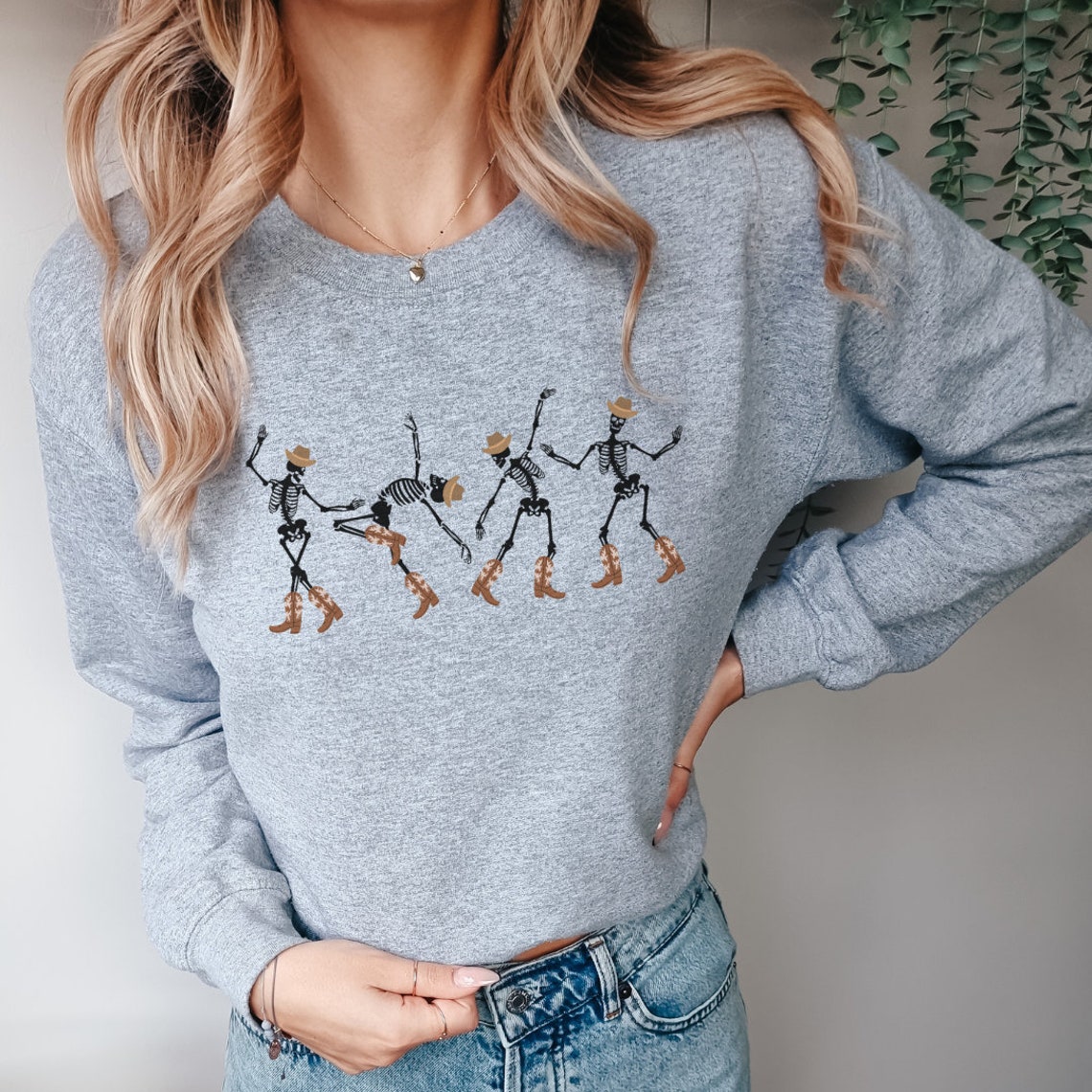 Dancing Skeletons Sweatshirt main image 1