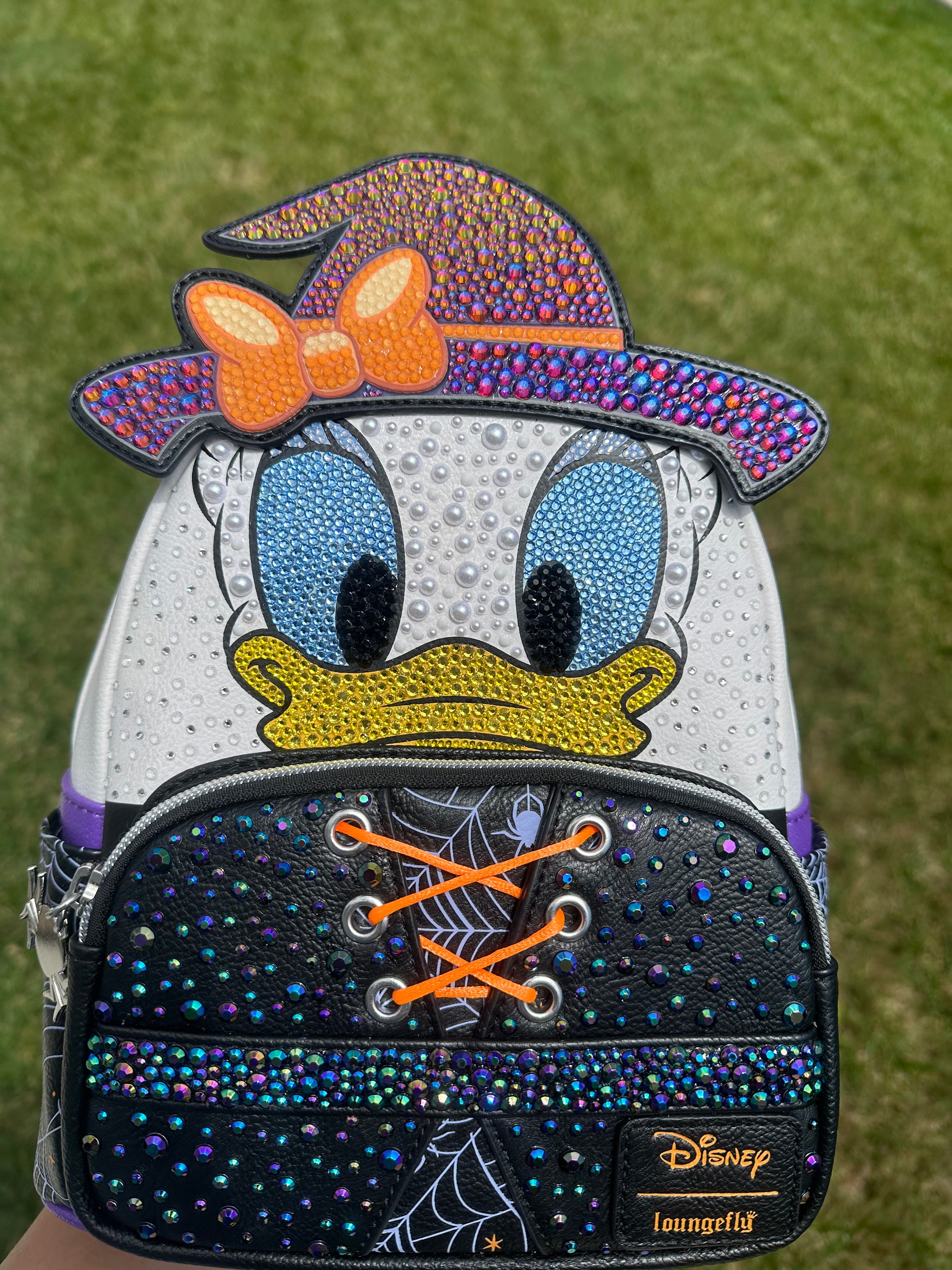 rhinestone football purse/backpack charm – Spirit Sprinkles