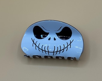 Jack skeleton hair clip