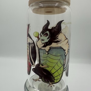 Evil villains cup drinking glass