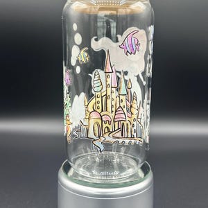 The Little Mermaid glass tumbler image 4