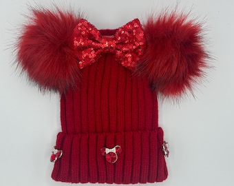 Diznee Minnie beanie hat