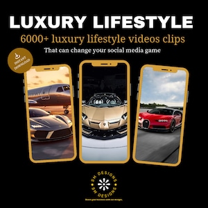 6000+ Luxury Rich Lifestyle Viral video clips For Tiktok, Instagram, and YouTube Shorts | Luxury Cars, Houses, Watches, Money, and Lifestyle