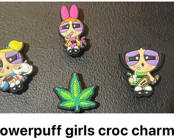 Powerpuff girls(4) croc charms