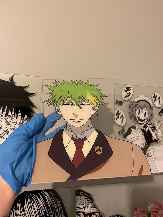 Clavis Death Parade Acrylic Glass Painting frame Included 