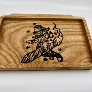Astronaut on a J - Rolling tray
