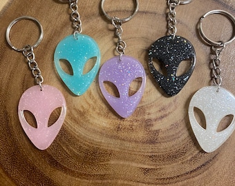 Pastel Alien Keychain/Alien Keychain