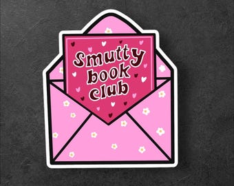 Smutty Book Club Sticker/ Book Club Sticker