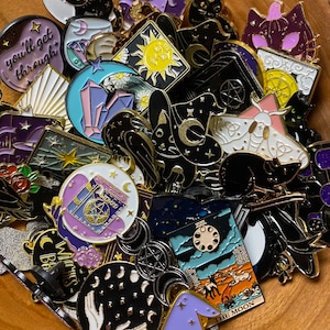 Witch Mystery Pin