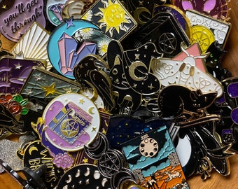 Witch Mystery Pin