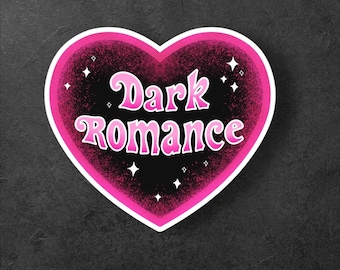 Adesivo de Romance Sombrio/Adesivo de Livro de Romance Sombrio