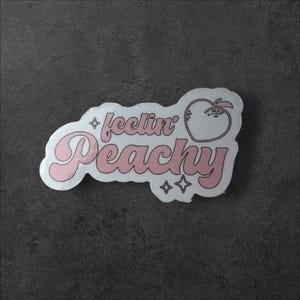 Sticker couleur pêche/autocollant d'entraînement