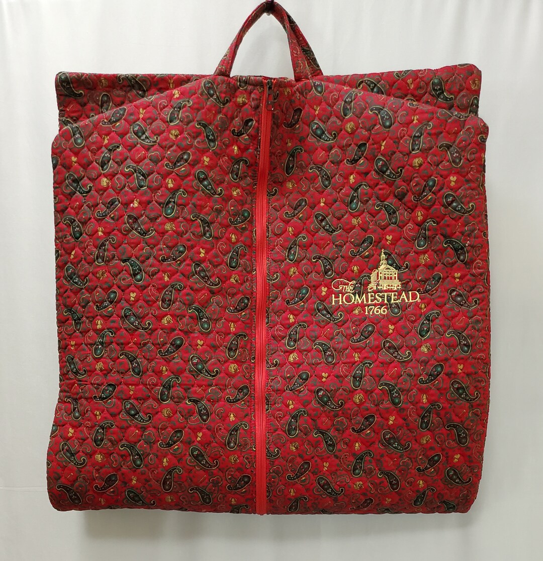 Hanging Garment Bag From the Homestead aka Omni Homestead Etsy