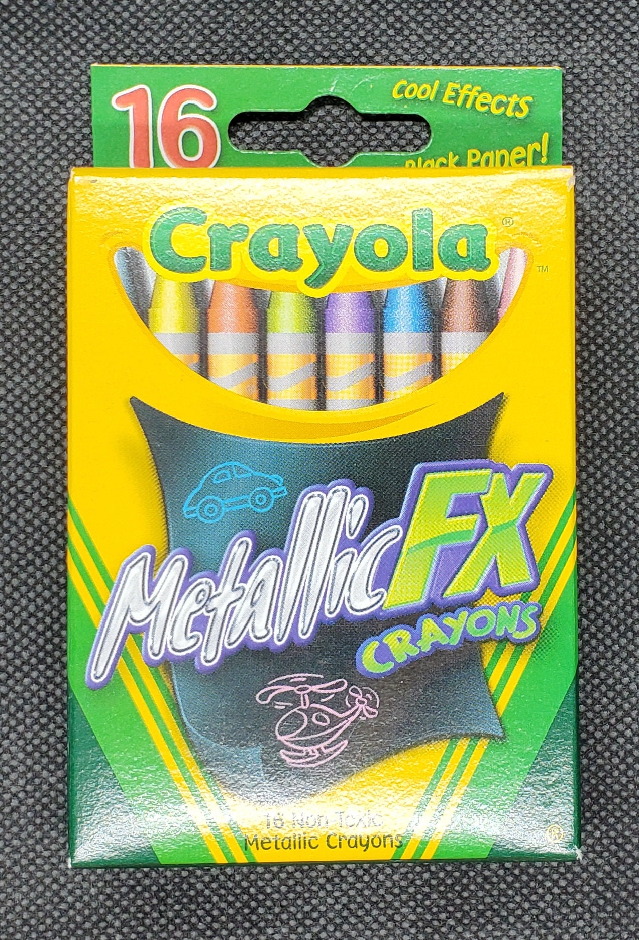 Specialty Crayons: kids Made Modern Double-pointed Crazy Crayons, and  Crayola Metallicfx Crayons NIB 