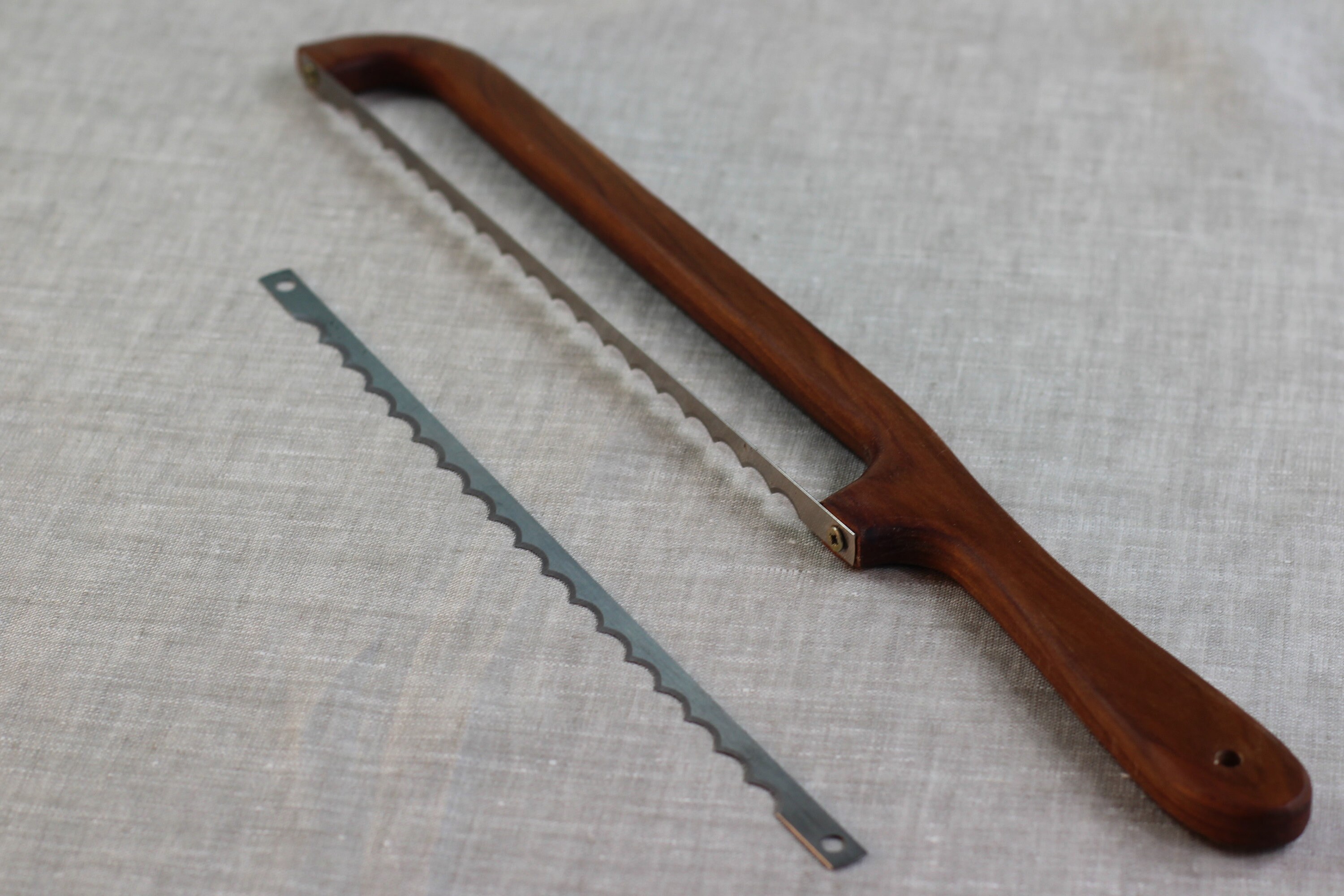 Bread Bow Knife Wooden Bow Bread Knife Handmade Wooden Bread Etsy