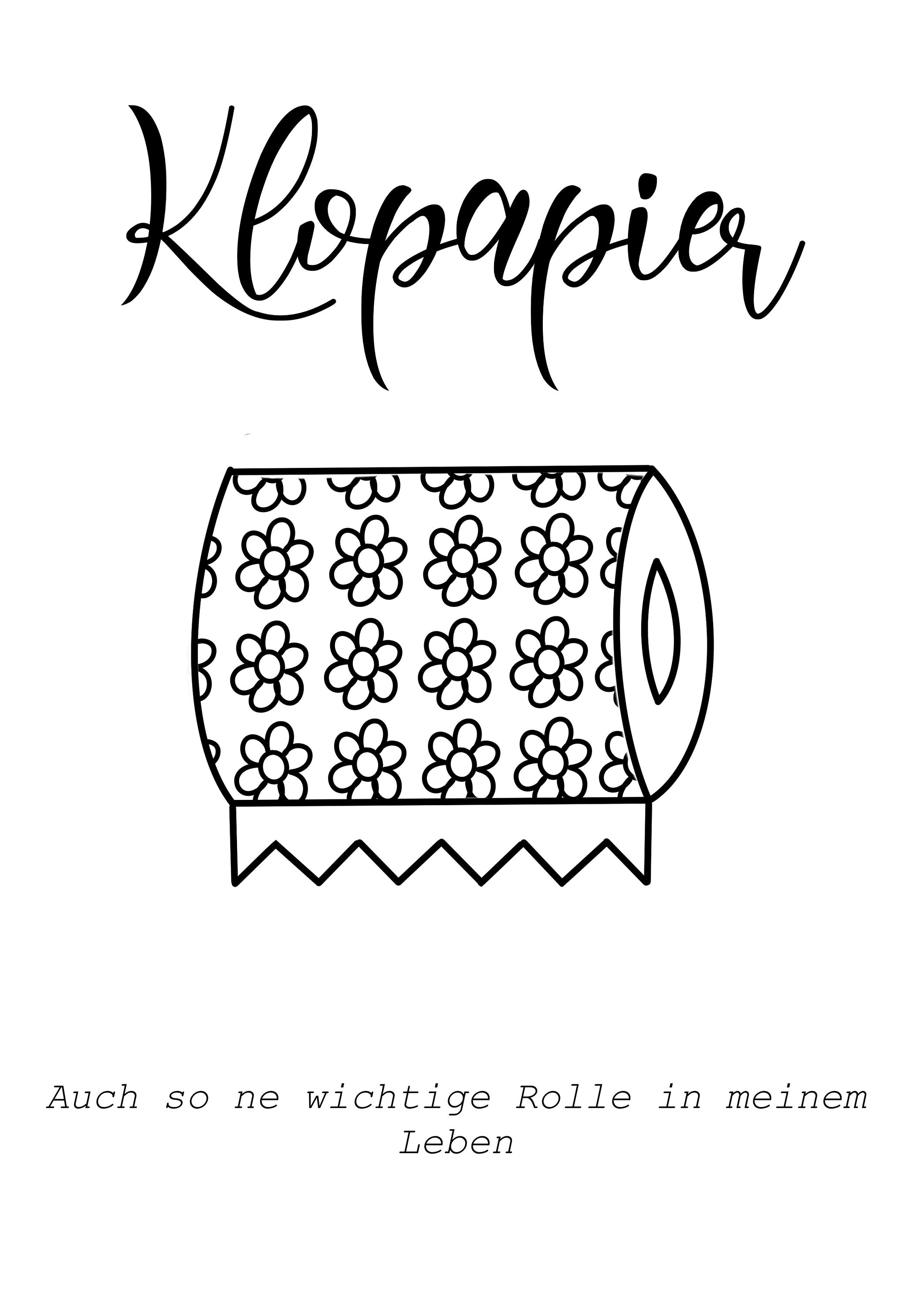 Poster Klopapier auch so eine wichtige Rolle in meinem Leben Etsy.de Poster Klopapier auch so eine wichtige Rolle in meinem Leben Etsy.de