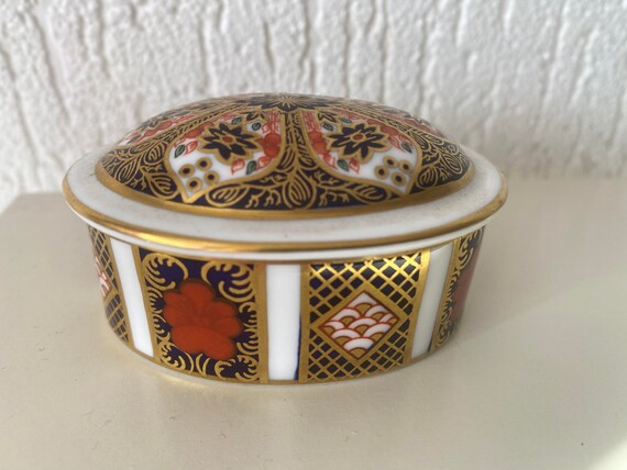 Vintage 1992 Royal Crown Derby Old Imari 1128 Fin… - image 3