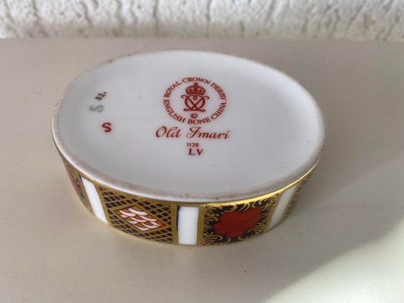 Vintage 1992 Royal Crown Derby Old Imari 1128 Fin… - image 9