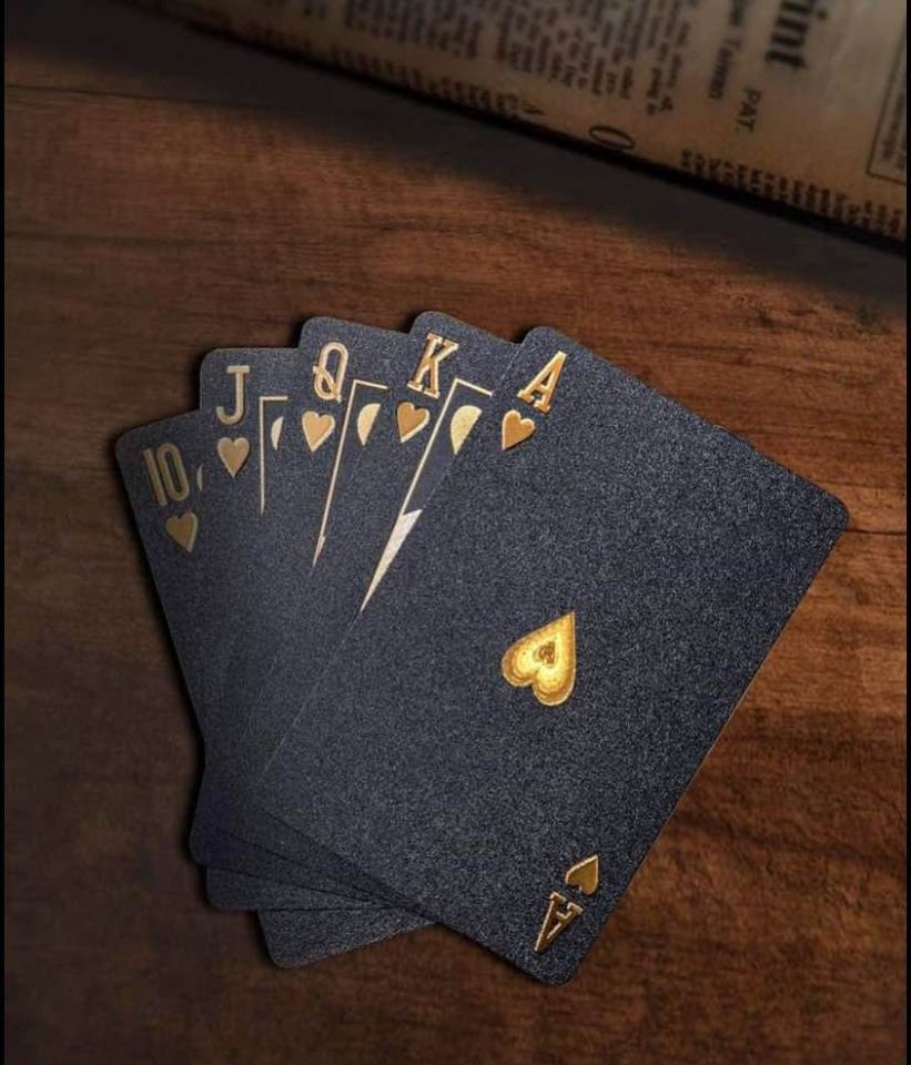 Black Playing Cards