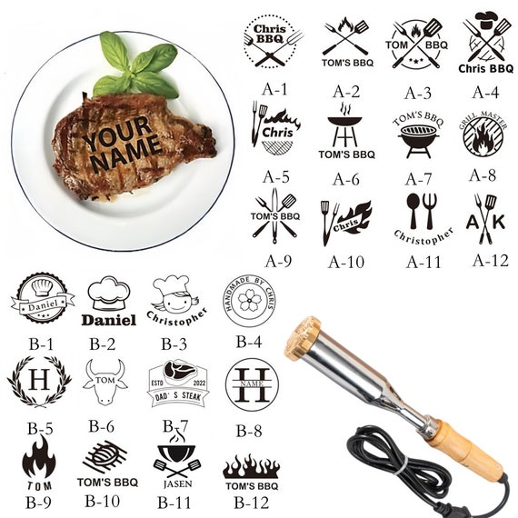 Branding Iron, Branding Iron for Wood, Wood Branding Iron, Custom Branding  Iron, Food Branding Iron, Leather Branding Iron 