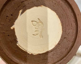 Custom Clay Stamp, Customisable Portrait - From Your Photo, Made To Your Photo,Custom Stamp for Pottery,Gift for Potter,SPolymer Stamps