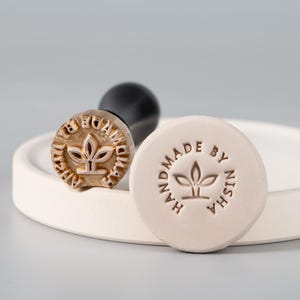 50 disegni per timbri per ceramica personalizzati, logo per timbri con firma in ceramica, regali per creatori di ceramiche, timbri in ottone per argilla/sapone, ceramiche personalizzate