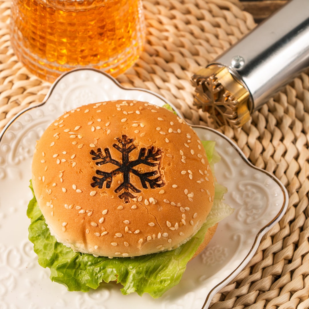 Custom Branding Iron for Burger Custom Burger Stamp Stamp for Etsy