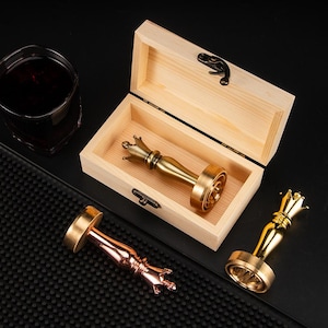 Regalo di Natale! Timbro di ghiaccio personalizzato, Timbro personalizzato del marchio di ghiaccio, Regalo per papà, Logo personalizzato per cubetti di ghiaccio, Timbro per bevande fredde personalizzato, Timbro per cubetti di ghiaccio.