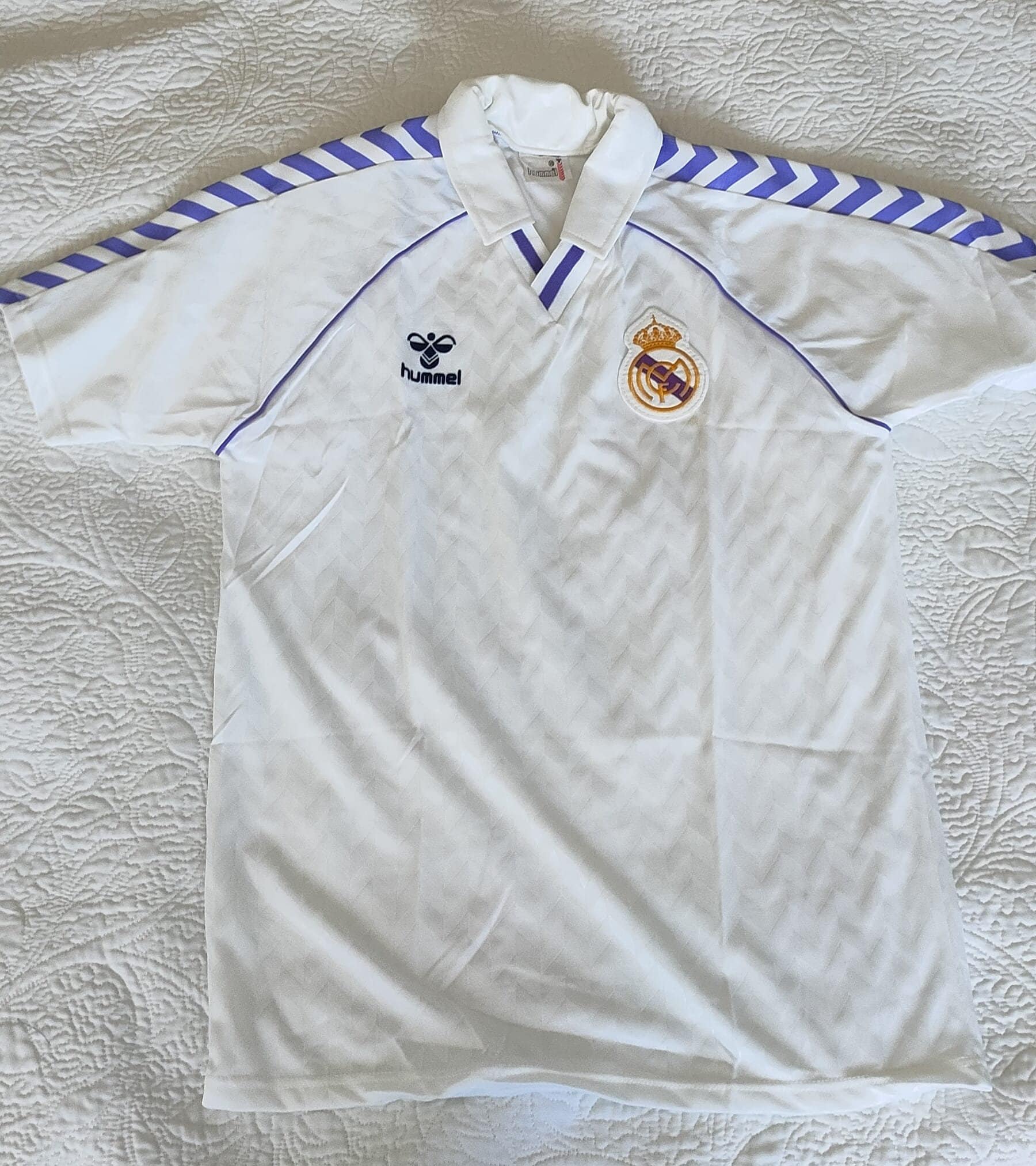 Hummel Real Madrid 1993 - 1994 HOME SOCCER SHIRT FOOTBALL JERSEY