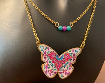 Middle Eastern Necklace-Middle Eastern Jewellery-Butterfly necklace-Best  Gift for loved ones