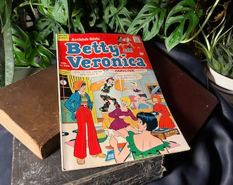 1970-talets Betty och Veronica #206 februari 1973 - Vintage serietidning - Riverdale Netflix originalserie - februari 1973 födelsedagspresent