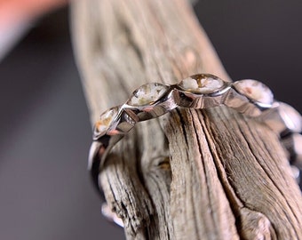 Ash Jewelry Ring 925 Sterling Silver I Memorial Jewelry I Keepsake