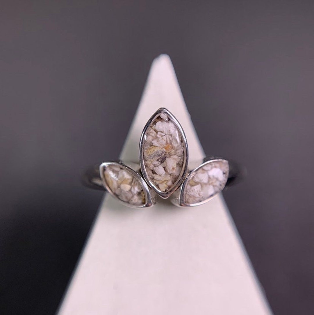 Ash Jewelry Ring Adjustable in Size I Mini Urn I 925 Sterling Silver I ...