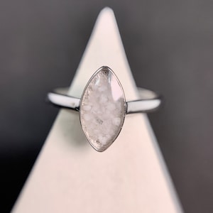 Ascheschmuck Ring I Silber I verstellbarer Ring mit Fell I Gedenkring I Erinnerungsschmuck