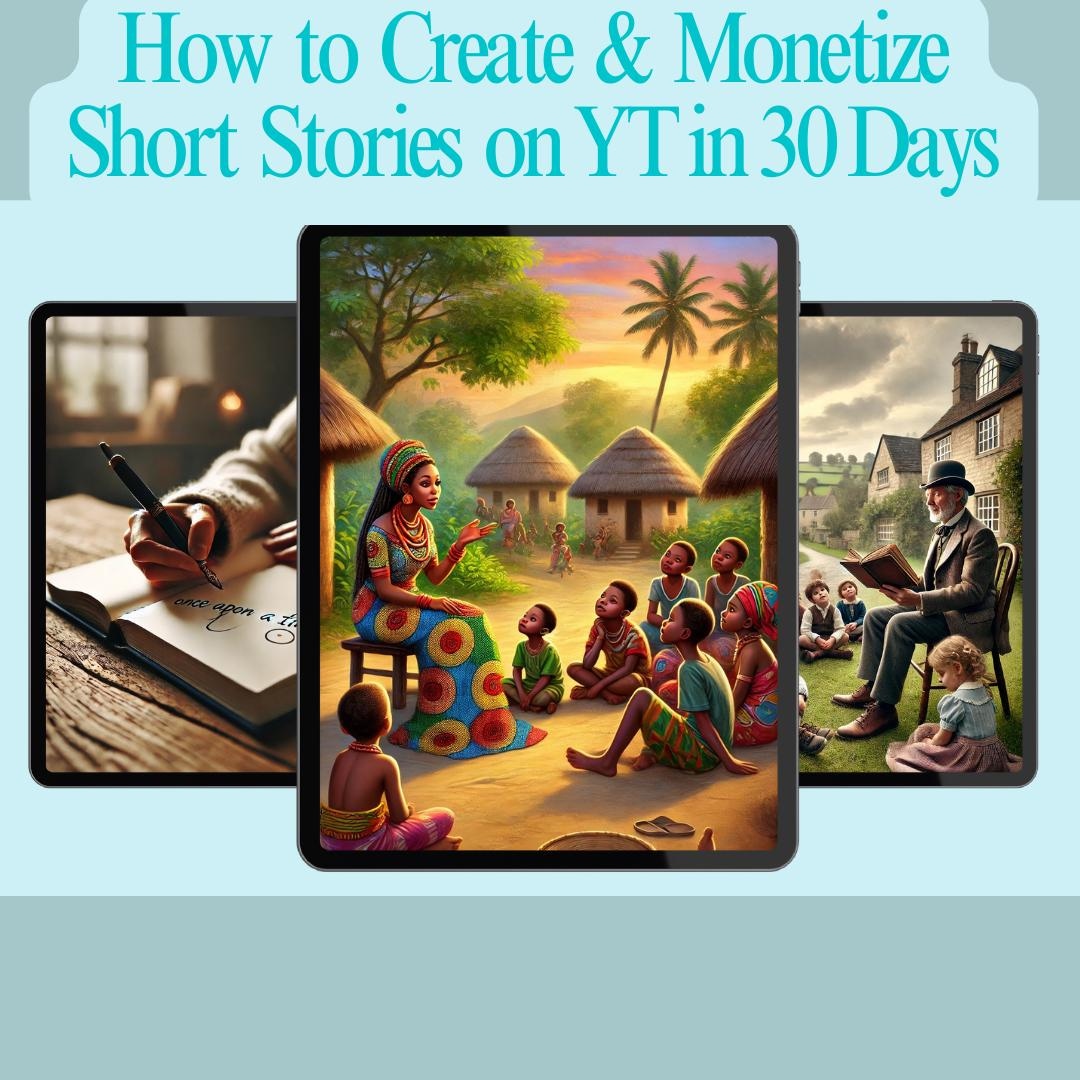 How to Create Youtube Short Stories Using AI, African Tales, English ... - Short Lacing Videos With Fairy Tale Narratives