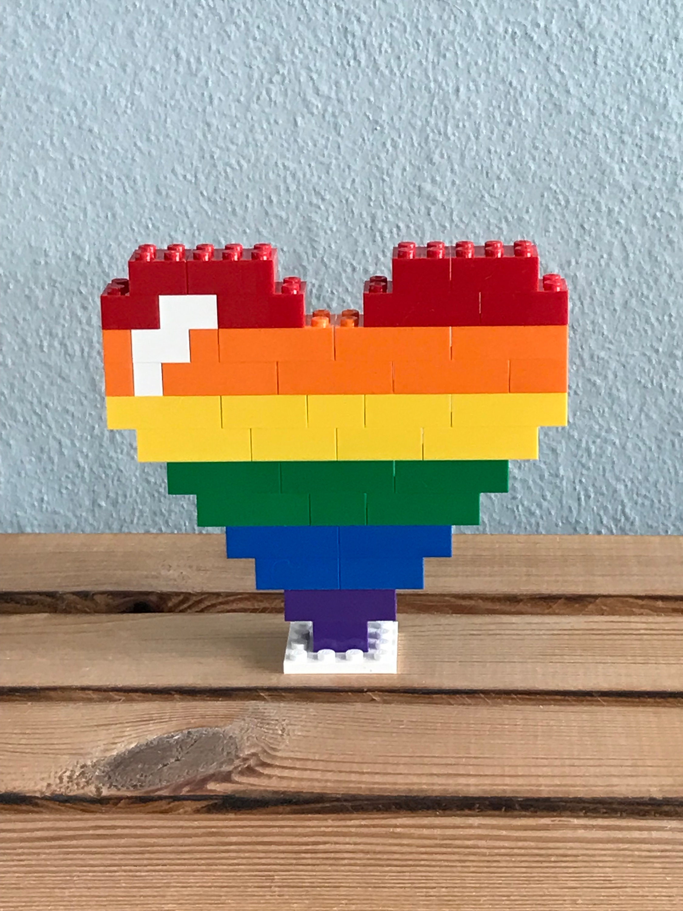 Easy lego online rainbow