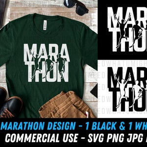 Marathon Design SVG | Marathon png | Digitale Datei | Marathoner Design | Marathon jpg | kommerzielle Nutzung | Laufsvg | Marathon Schriftzug svg