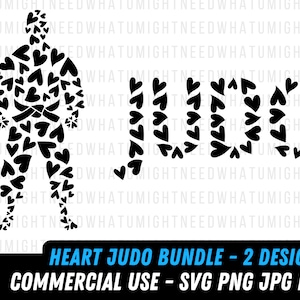 Judo SVG Bundle | Judo png | Judoka svg | Judo design svg | Digital file | Fight svg | Judo fighter design | Judo technique svg | Bundle svg
