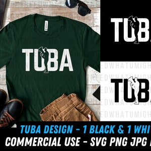 Tuba SVG / Tuba png / Love Tuba / Archivo digital / Tubista svg / Instrumento tuba svg / Uso comercial / Tubista svg / Tubista