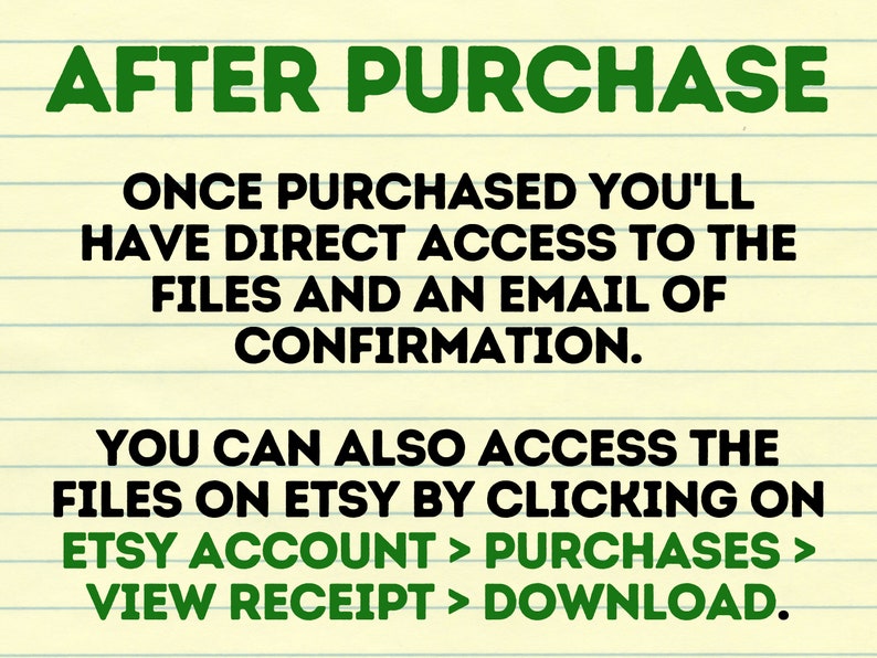 Information for after purchasing the Motocross font svg