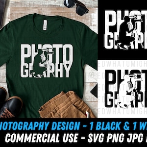 Fotografie Design SVG | Fotografie png | Digitale Datei | Fotografen Design | Fotografie jpg Schriftzug | kommerzielle Nutzung | Fotograf svg