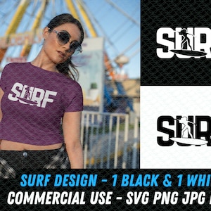 Surf design writing SVG / Surf png / Surf svg / Surfing svg / Digital file / Surfer svg / Word Surf / Surfing design / Surfer png / Surf pdf