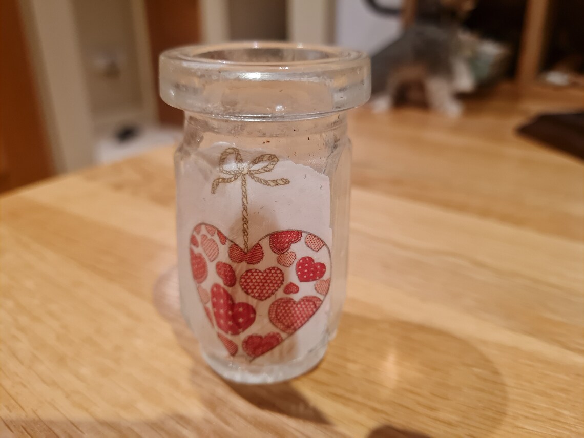 Three Vintage Upcycled Fish Paste Jars Shippams Etsy