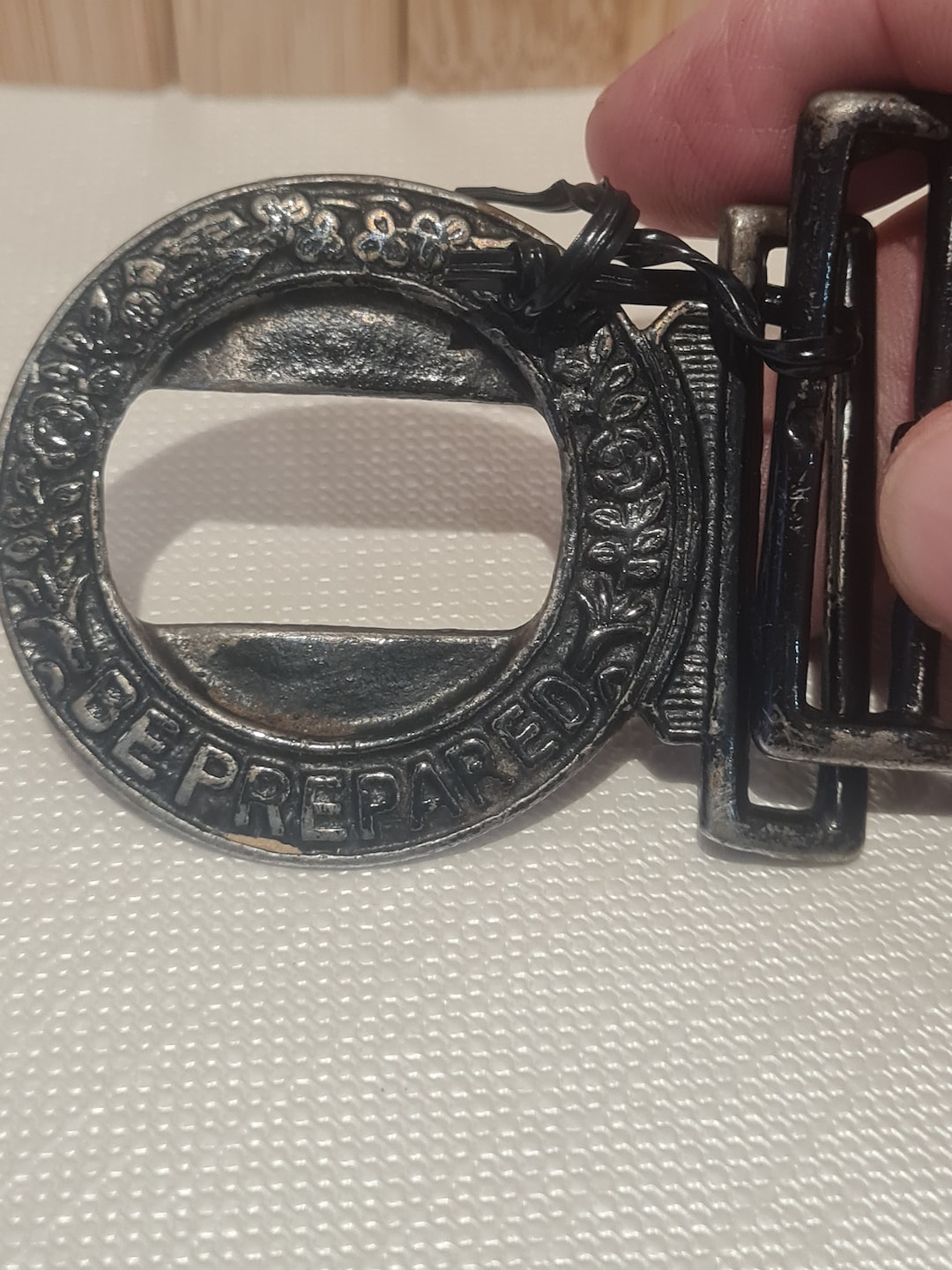 Vintage Boy Scout Belt Buckle Be Prepared Etsy