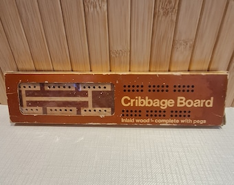 Vintage Cribbage Board