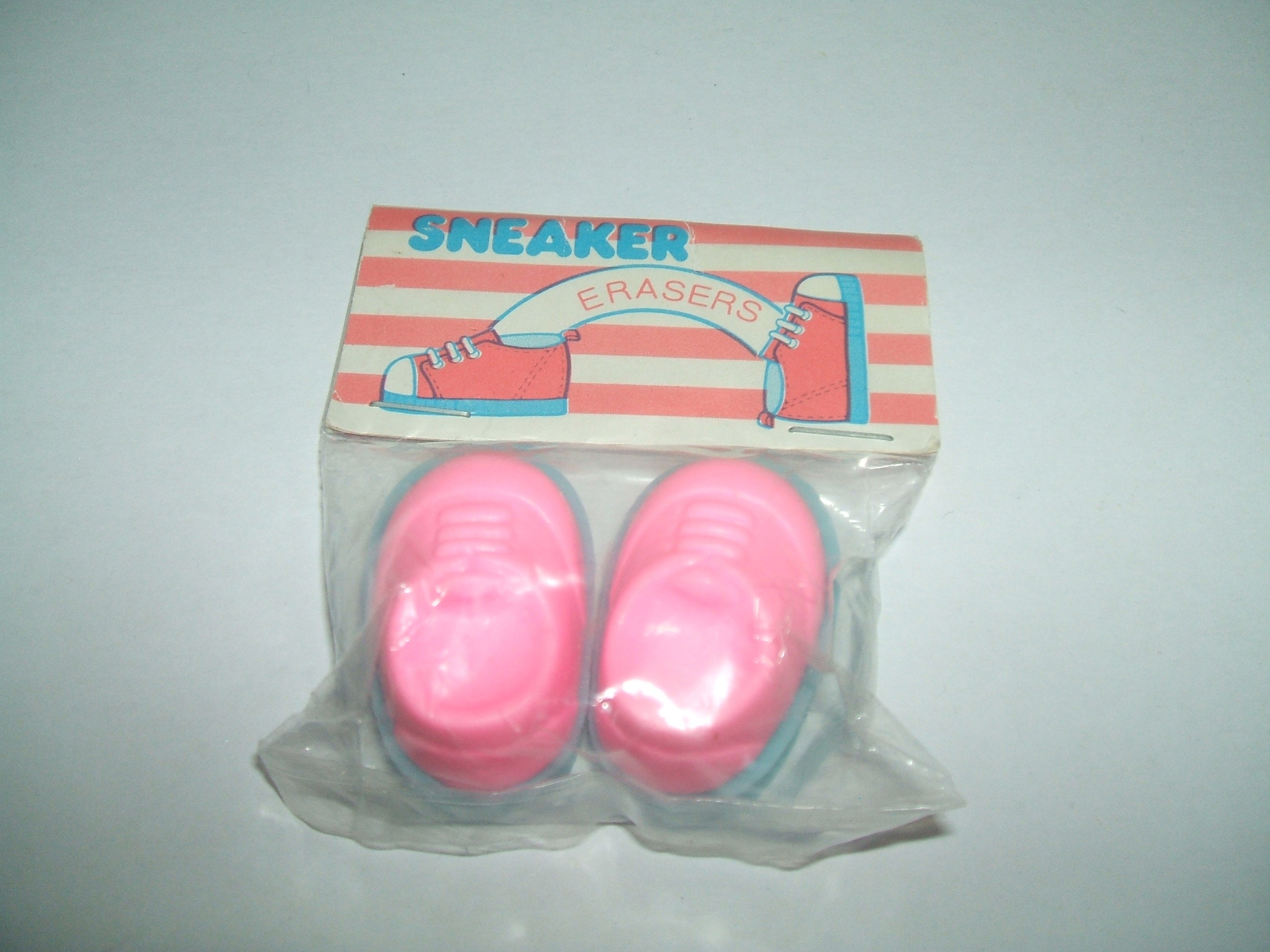 Sanrio Sneakers 1976 erasers still sealed