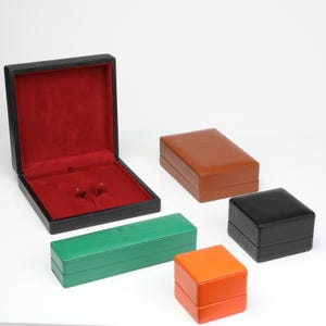 Bulk Leather Jewellery Store Box / Handmade Ring Box / Wholesale Jewelry Boxes / Ring Box / Jewellery store box /  Bracelet Box / Earing Box