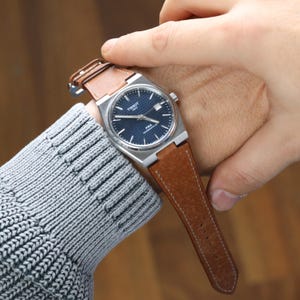 Leather Tissot PRX Leather Strap / Hadnmade Tissot Prx 35 mm Leather Strap / Tissot Prx 40 mm leather strap