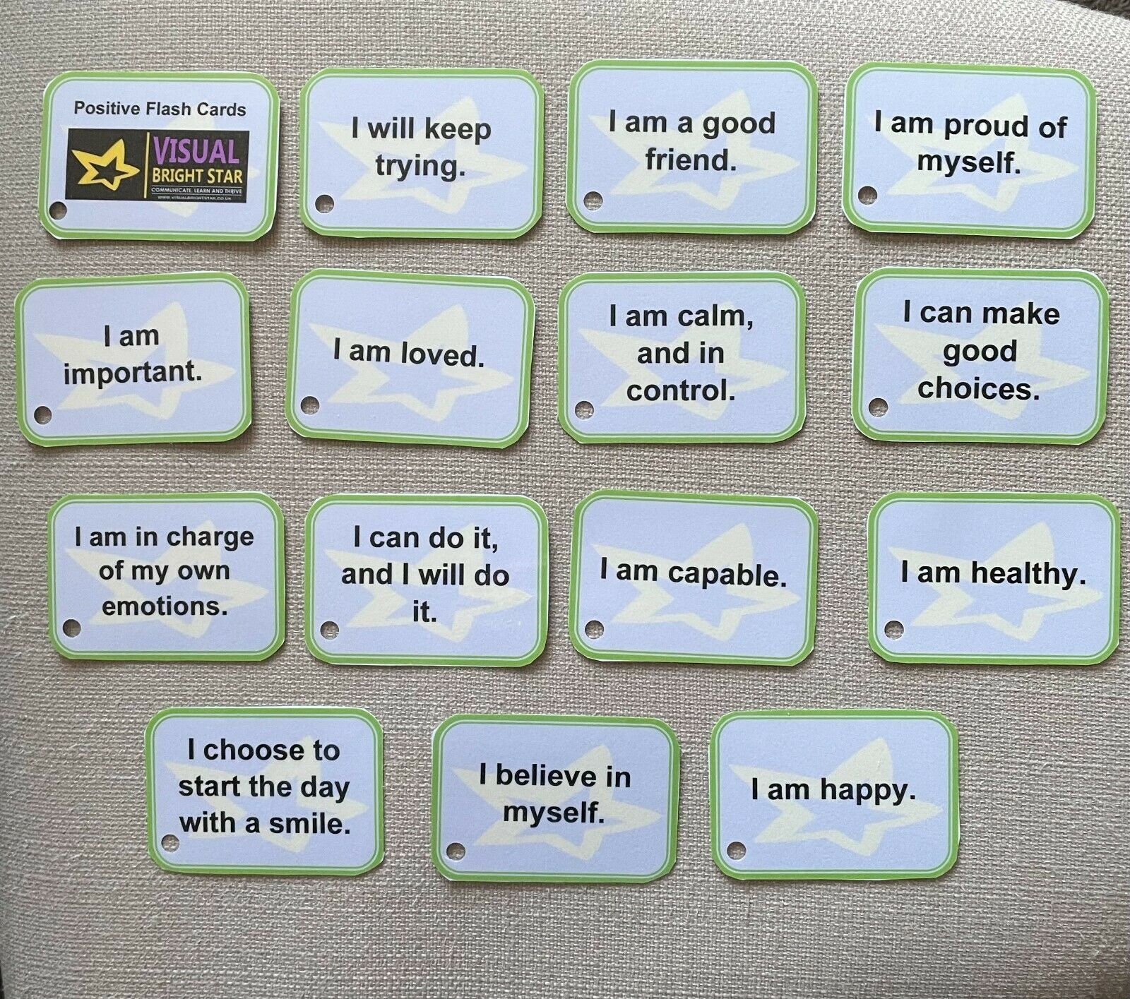 Positive Flash Cards Autism Visual Aid Dementia SEN ASD Etsy Australia