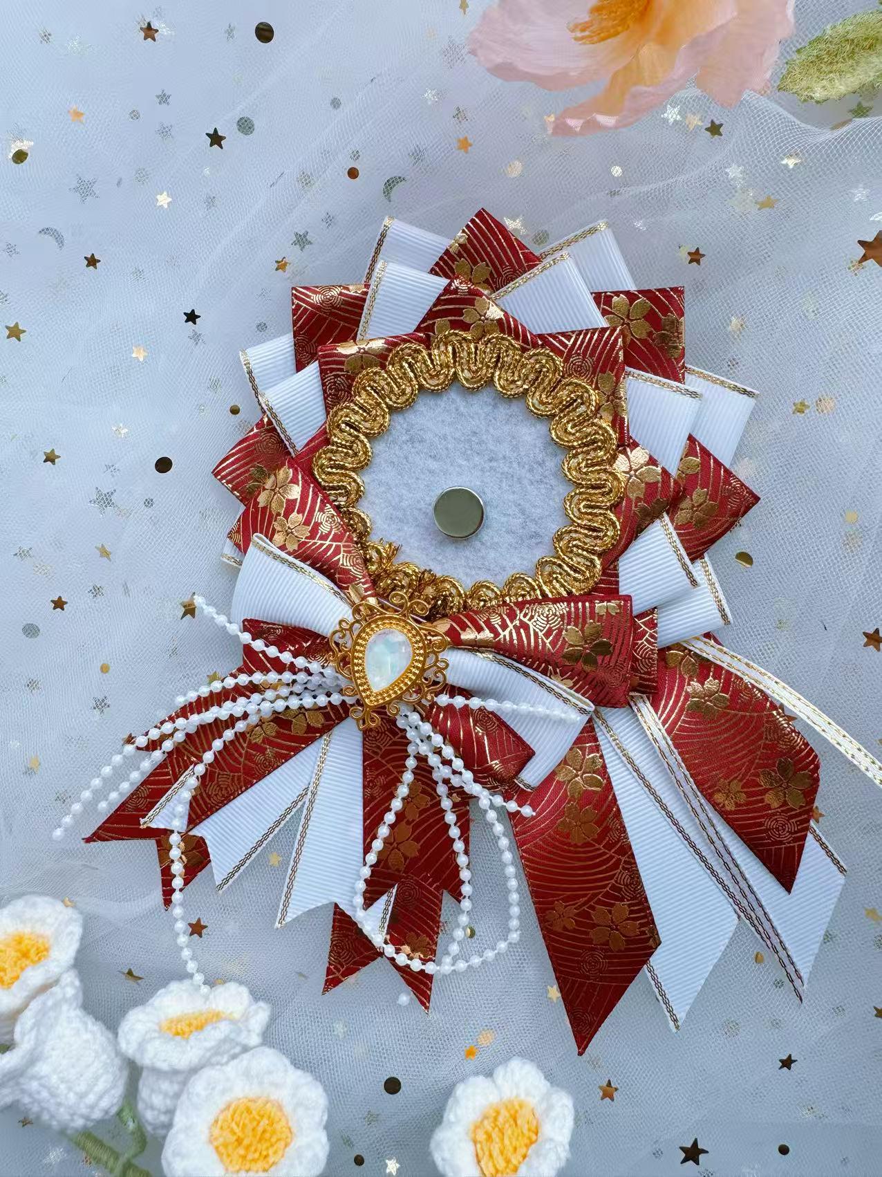 Rosettes,badge Display,funky Pin Badges Accessories,ita Bag